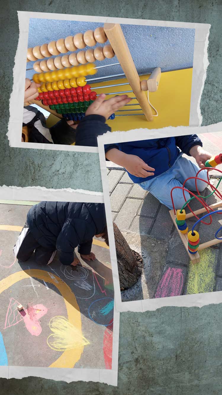 Niños trabajando